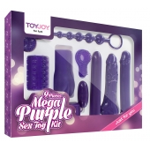 Эротический набор Toy Joy Mega Purple - Toy Joy - купить с доставкой во Владимире