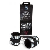 Серо-черные наручники Totally His - Fifty Shades of Grey - купить с доставкой во Владимире