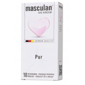 Супертонкие презервативы Masculan Pur - 10 шт. - Masculan - купить с доставкой во Владимире