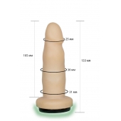 Телесная насадка Harness - 13,3 см. - LOVETOY (А-Полимер) - купить с доставкой во Владимире