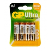Батарейки алкалиновые GP Ultra Alkaline AA/LR6 - 4 шт. - Элементы питания - купить с доставкой во Владимире