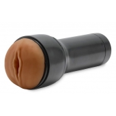Коричневый мастурбатор-вагина Feel Stroker - Kiiroo - во Владимире купить с доставкой