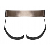 Бронзовый пояс для насадок Curious Harness - Strap-on-me - купить с доставкой во Владимире