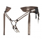 Бронзовый пояс для насадок Desirous Harness - Strap-on-me - купить с доставкой во Владимире