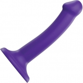 Фиолетовый фаллоимитатор-насадка Strap-On-Me Dildo Dual Density size S - 17 см. - Strap-on-me - купить с доставкой во Владимире