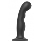 Черная насадка Strap-On-Me Dildo Plug P G size XXL - Strap-on-me - купить с доставкой во Владимире