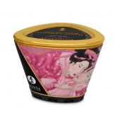 Массажная свеча Rose Petals с ароматом розы - 170 мл. - Shunga - купить с доставкой во Владимире