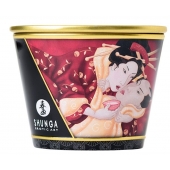 Массажная  свеча Sparkling Strawberry Wine с ароматом клубничного вина - 170 мл. - Shunga - купить с доставкой во Владимире