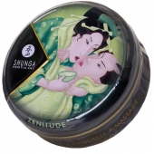 Массажная свеча Exotic Green Tea с ароматом зелёного чая - 30 мл. - Shunga - купить с доставкой во Владимире