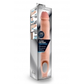 Телесная насадка на пенис 11.5 Inch Cock Sheath Penis Extender - 29,2 см. - Blush Novelties - во Владимире купить с доставкой