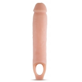 Телесная насадка на пенис 11.5 Inch Cock Sheath Penis Extender - 29,2 см. - Blush Novelties - во Владимире купить с доставкой