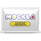 Универсальная смазка с ароматом солёной карамели  Москва Вкусная  - 10 мл. - Москва - купить с доставкой во Владимире