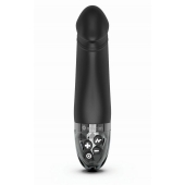 Черный вибратор с электростимуляцией Real Deal Neal - 16,5 см. - MyStim - купить с доставкой во Владимире