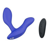 Синий анальный вибратор We-Vibe Vector+ - We-vibe - во Владимире купить с доставкой