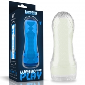 Светящийся в темноте мастурбатор Lumino Play Masturbator Pocketed - Lovetoy - во Владимире купить с доставкой