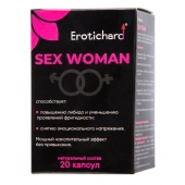 Капсулы для женщин Erotichard sex woman - 20 капсул (0,370 гр.) - Erotic Hard - купить с доставкой во Владимире