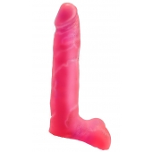 Розовая насадка-фаллос для трусиков Harness - 16,5 см. - LOVETOY (А-Полимер) - купить с доставкой во Владимире