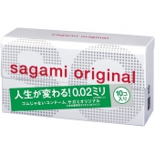 Ультратонкие презервативы Sagami Original 0.02 - 10 шт. - Sagami - купить с доставкой во Владимире