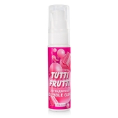 Интимный гель на водной основе Tutti-Frutti Bubble Gum - 30 гр. - Биоритм - купить с доставкой во Владимире
