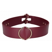 Бордовый ремень Halo Waist Belt - размер L-XL - Shots Media BV - купить с доставкой во Владимире