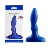Синий анальный стимулятор Beginners p-spot massager - 11 см. - Lola Games - во Владимире купить с доставкой