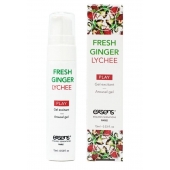 Возбуждающий гель Fresh Ginger Lychee Arousal Gel - 15 мл. - Exsens - купить с доставкой во Владимире