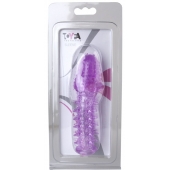 Фиолетовая насадка, удлиняющая половой член - 13,5 см. - Toyfa Basic - во Владимире купить с доставкой Фиолетовая насадка, удлиняющая половой член - 13,5 см. - Toyfa Basic - во Владимире купить с доставкой