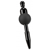 Черный уретральный вибростимулятор Vibrating Penis Plug - Orion - купить с доставкой во Владимире