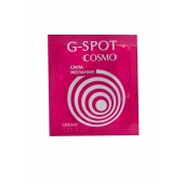 Стимулирующий интимный крем для женщин Cosmo G-spot - 2 гр. - Биоритм - купить с доставкой во Владимире