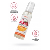 Съедобная гель-смазка Yovee «Двойной соблазн» с Д-пантенолом и вкусом клубники и дыни - 100 мл. - ToyFa - купить с доставкой во Владимире