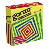 Микс-набор из 30 презервативов Ganzo Mixed - Ganzo - купить с доставкой во Владимире
