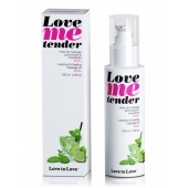 Съедобное согревающее массажное масло Love Me Tender Mojito с ароматом мохито - 100 мл. - Love to Love - купить с доставкой во Владимире