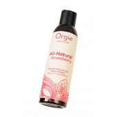 Интимный гель на водной основе All-Natural Strawberry с ароматом клубники - 150 мл. - ORGIE - купить с доставкой во Владимире