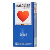Презервативы с пупырышками Masculan Dotted - 10 шт. - Masculan - купить с доставкой во Владимире