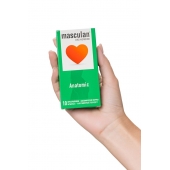 Презервативы анатомической формы Masculan Anatomic - 10 шт. - Masculan - купить с доставкой во Владимире