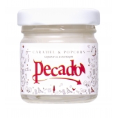 Массажная свеча Caramel   Popcorn - 35 мл. - Pecado - купить с доставкой во Владимире