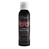 Хрустящая пенка для массажа Orgie Acqua Croccante Sakura с ароматом сакуры - 150 мл. - ORGIE - купить с доставкой во Владимире