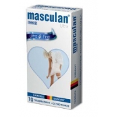 Ультратонкие презервативы Masculan Ultra Fine с обильной смазкой - 10 шт. - Masculan - купить с доставкой во Владимире