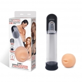 Автоматическая вакуумная помпа-мастурбатор Blowjob Auto Sucker Penis Enlarger Pump - Lux Fetish - во Владимире купить с доставкой