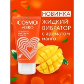 Возбуждающий интимный гель Cosmo Vibro с ароматом манго - 50 гр. - Биоритм - купить с доставкой во Владимире