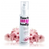 Силиконовый лубрикант 2-в-1 Touch My Body с ароматом вишнёвого цвета - 100 мл. - Love to Love - купить с доставкой во Владимире