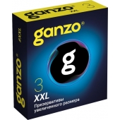 Презервативы увеличенного размера Ganzo XXL - 3 шт. - Ganzo - купить с доставкой во Владимире