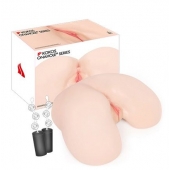 Мастурбатор-полуторс с двойным слоем материала и вибрацией Maria Onahole Real Vagina - KOKOS - во Владимире купить с доставкой