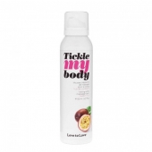 Массажная хрустящая пенка Tickle my body с ароматом маракуйи - 150 мл. - Love to Love - купить с доставкой во Владимире