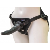 Комплект из трусиков Harness и двух насадок - 20,5 и 18 см. - LOVETOY (А-Полимер) - купить с доставкой во Владимире
