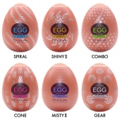 Набор из 6 мастурбаторов-яиц Tenga Egg Variety Pack V - Tenga - во Владимире купить с доставкой