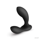 Чёрный перезаряжаемый стимулятор простаты Bruno Black - Lelo - во Владимире купить с доставкой