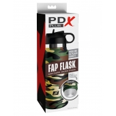 Мастурбатор в камуфляжной колбе Fap Flask - Pipedream - во Владимире купить с доставкой