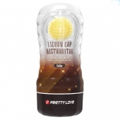 Прозрачный текстурированный мастурбатор Vacuum Cup Masturbator Stellar - Baile - во Владимире купить с доставкой
