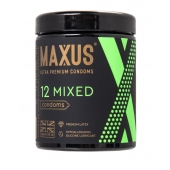 Презервативы MAXUS Mixed - 12 шт. - Maxus - купить с доставкой во Владимире